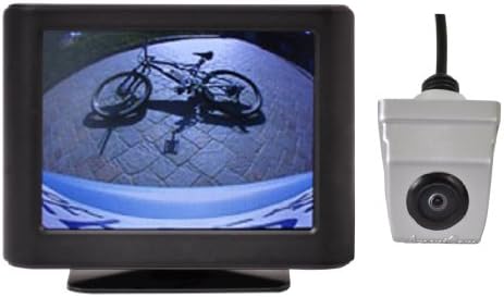 AmeriCam K21S Pearl Silver 3.5" LCD Monitor Backup Camera System