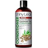 Cold Pressed Castor Oil Conditioner - Premium Hair Regrowth Conditioner with Cold Pressed Castor Oil, For All Hair Types, Moisturizes Hair, Keeps Hair Silky Soft and Smooth, 16 oz (473ml)