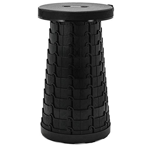 Yllwbox Retractable Portable Stool | Outdoor Camping | Football | Fishing | Indoor Collapsible Kitchen Step | Heavy Duty Plastic Material withhold Upto 287lbs