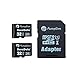 2-Pack 32GB Micro SD SDHC Memory Card Plus Adapter (Class 10 UHS-I U1 MicroSD HC Extreme Pro) 32 GB Ultra High Speed 90MB/s 600X Read UHS-1 MicroSDHC Flash. Amplim Cell Phone Tablet Camera 32G TF