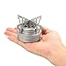 TOMSHOO Titanium Camping Stove Titanium Cup Mug Pot Compact Durable Portable Camping Cookware Mess Kit with Pot Spork Pan Water Bottle(Optional) (Titanium Camping Stove)