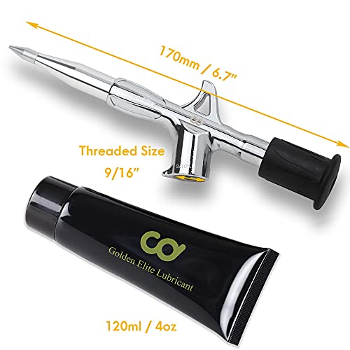 CyclingDeal Bike Bicycle Grease Injector Gun with Lubricant 9/16