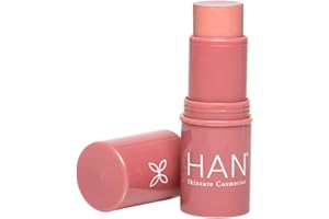 HAN Skincare Cosmetics Vegan, Cruelty-Free, 3-in-1 Multistick for Cheeks, Lips, Eyes, Innocence | Large