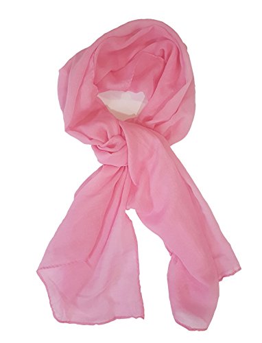 Soline lightweight solid color scarves shawl neck heads…