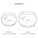 GreenInsync Fitbit Alta Bands, Fitbit Alta Accessory Replacement Band Small for Fitbit Alta Wristbands Available in 18 Colors with Metal Clasp and Ultrathin Fastener (10pack)