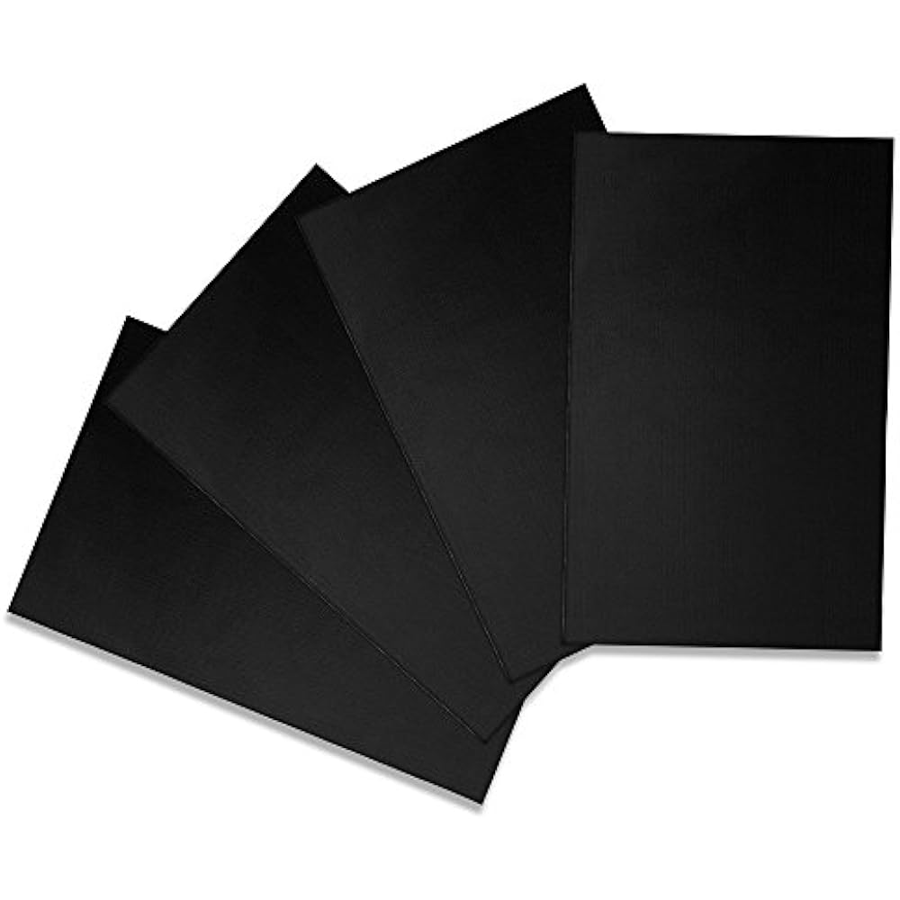 Premium Baking Mats NonStick Cookie Sheets Black (15.75 X 13), Set Of