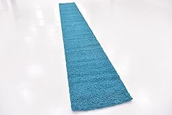 Unique Loom Solid Shag Collection Area Rug