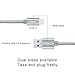 USB Type C Cable, 2 Pack (6.6ftx1, 3.3ftx1) Type C Cable with 56k Ohm Pull-up Resistor Fast Charging Nylon Braided Long Cord for LG G6 G5, Galaxy S8/S8 Plus, Macbook 12, Google Pixel XL More,Grey