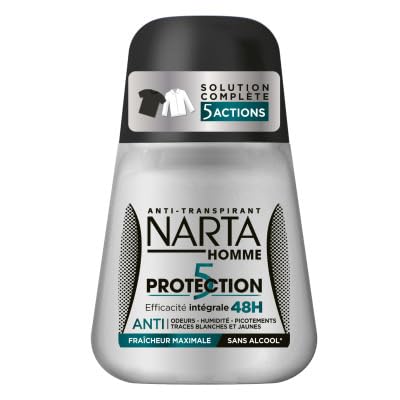 Narta Déodorant Homme Bille Protection 5 50ml en promo sur Amazon