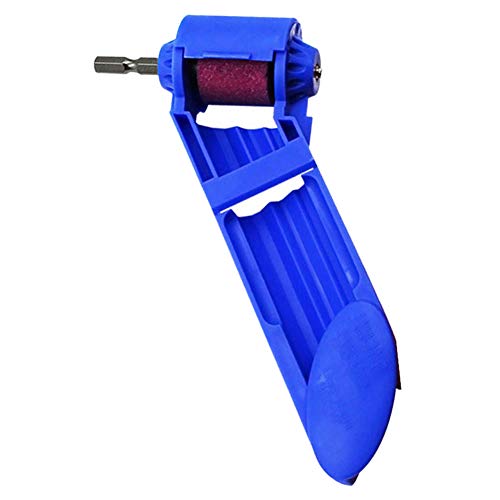 difcuyg5Ozw Portable Electric Twist Drill Bit Grinding,Rustproof Waterproof Wheel Sharpener Powered Part Tool Set Blue