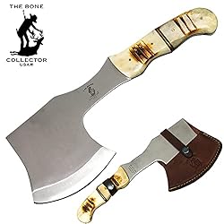 11.5" Bone Collector Burn Bovine Handle Full Tang