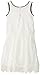 BTween Big Girls' Lace Popover Dress with Contrast Trim