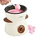 VonShef 500ml / 17oz Electric Chocolate Fondue Melting Pot, Warmer, Chocolatier - Includes FREE Spatula, 10 Skewers & 10 Forks