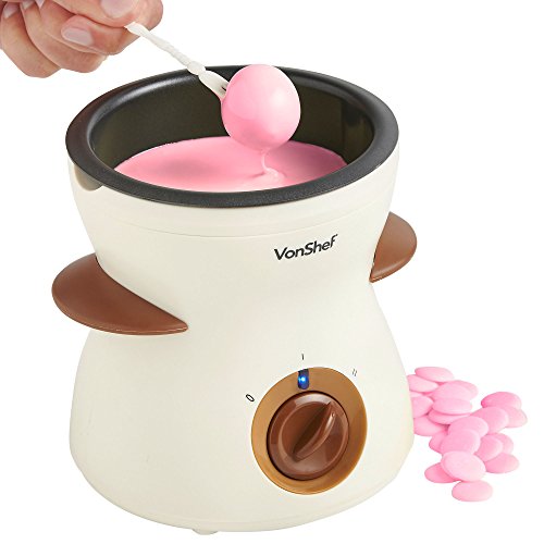 VonShef 500ml / 17oz Electric Chocolate Fondue Melting Pot, Warmer