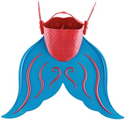 Mermaid Swim Fin Mono Fin Swim Training Fin For Kids Boys Girls Youth-bluepink