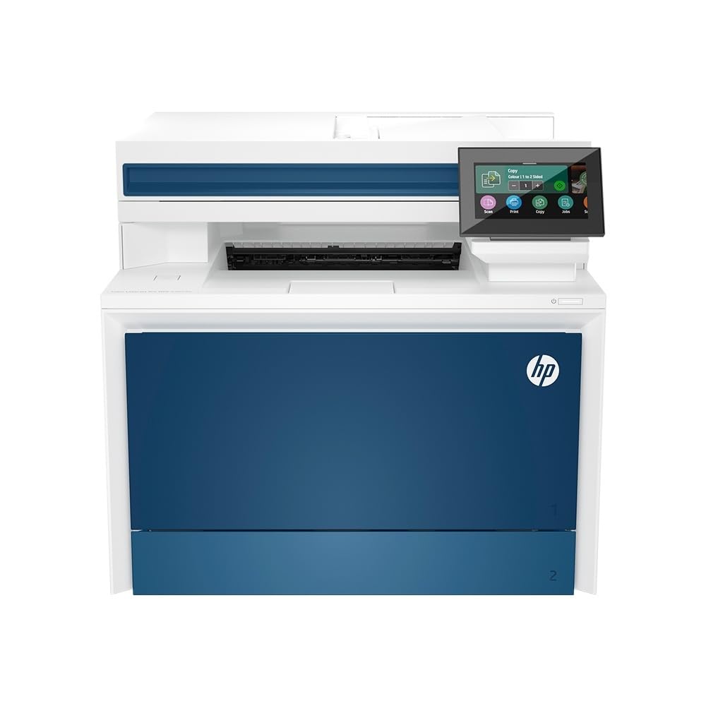 HP Color LaserJet Pro MFP 4302dw (4RA83F), Stampa, Copia, Scansiona, Fronte e Retro Automatico, Stampante a Colori, 35/33 (Letter/A4) ppm, USB, Wi-Fi, Ethernet, HP App, per Ambienti Professionali, Blu