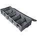 Lifewit Large Capacity Under Bed Storage Bag with 5 Clear Window for Clothing, Shoes, Blankets, Clothes, Sweaters, Set of 2, Grey