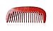 Unique Gift - Olina No Static Premium Quality Natural Rosewood Pocket Hair Comb Beard Comb Moustache Comb with Natural Wood Aromatic Smell (Wide-tooth, Rosewood Gold Carved, 4.7'')