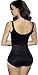 Sunzel Body Shaper, Women's Body Briefer Smooth Wear - Your Own Bra Slimmer Shapewear Bodysuits (X-Large, Modern Black)