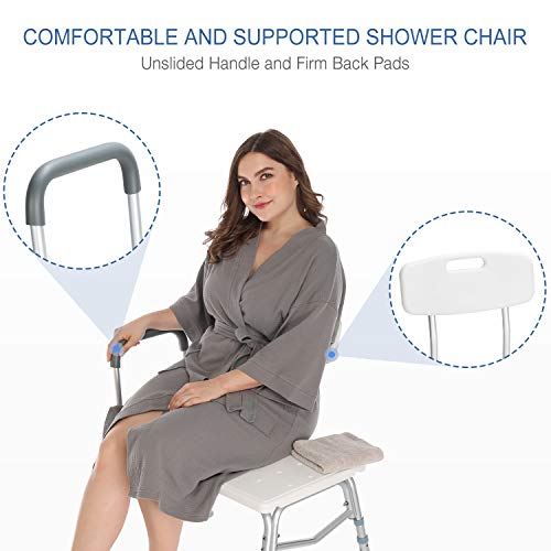 GreenChief Bariatric Tub Transfer Bench 400 Lb - Heavy Duty Bath & Shower Assist - Adjustable Handicap Shower Chair - Medical Bathroom Accessibility Aid for Elderly, Disabled, Seniors