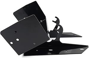 Lirun Motorbike Front Inner Fairing Mount Stereo For CADDY Bracket Support For Harley Road Glide 98-2013 Steel Black