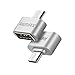 Joyshare Micro USB OTG to USB Adapter - Silver - 1 Pack
