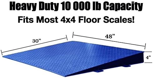 Selleton Floor Scale Ramp Customized 48" X 30" X 4" ( For Small Spaces ) Pallet (4 X 4)
