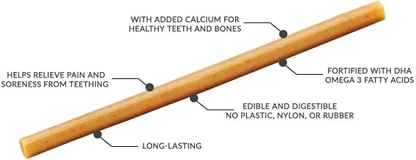 N-BONE PUPPY TEETHING TREATS,CHICKEN, 3.74 OZ (111150)