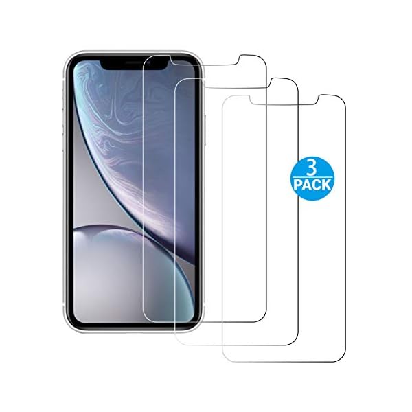 Ailun Glass Screen Protector Compatible for iPhone 11/XR,6.1 Inch 3 Pack Tempered Glass - Imagen 3