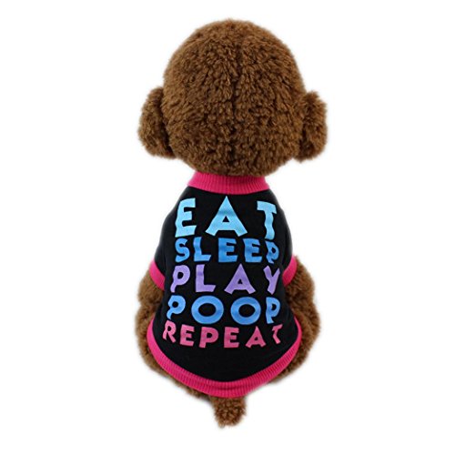 image for Pet Shirt, Howstar Cute Puppy Printed T-Shirt for Dog Cat Pet Clothes 