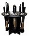 Benjabelle TL-Black Tulip Brush Tree, Black