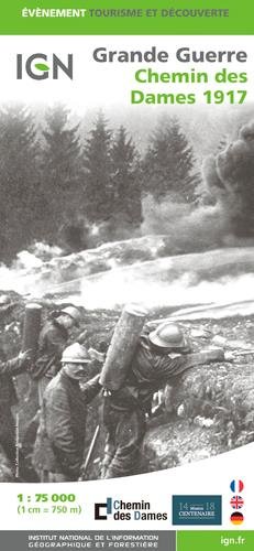 Chemin des Dames - 1917 Grande Guerre 2016: IGN.EV.87102 by (Map)