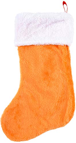Rhode Island Novelty Christmas Orange Plush Faux Fur Trim 16
