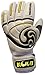 Blok-IT Goalkeeper Gloves Goalie Gloves - Make The Toughest Saves-Secure and Comfortable Fit - Extra Padding, Reduced Chance of Injury (White & Black, Size 5=Youth-S)