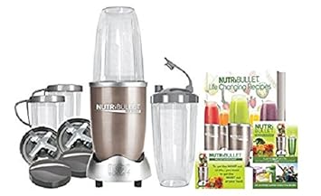 NutriBullet Pro - Extractor de nutrientes 900 W, color oro - [importado, instrucciones no en español]: Amazon.es: Hogar