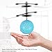 Slepwel UFO Flying Ball Magic led Light with Remote (Light-Blue)