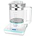 Baby Milk Formula Maker Kettle - 5 in 1 Multifunctional Bottle Warmer with Warm, Steam, Sterilize, Tea Maker and Preset Functions, Digital Touch Panel and Precise Temperature Control in Celsius, 110V