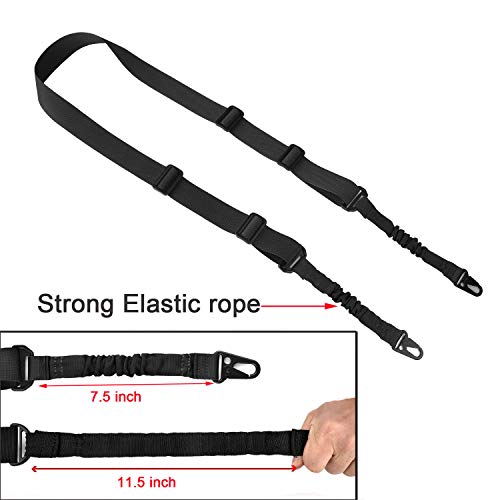 Accmor 2 Point Rifle Sling, Two Points Traditional Gun Slings Standard