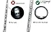 LEDJump Super Bright Dimmable Plug-In Daylight White Color 300 Lights LED Tape Flexible Rope Strip 12 Volts 3M Adhesive Tape Lighting System Certified (Strip Light Only, No Power)