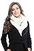 Bellady Unisex Winter Thick Chunky Cable Knit Twist Scarf Warm Shawl