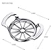 jooe Apple Slicer Cutter, Divider, Corer and Wedger with 12 Stainless Steel Blades