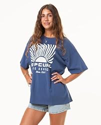 Rip Curl Women's Heritage Crew Neck Short Sleeve
