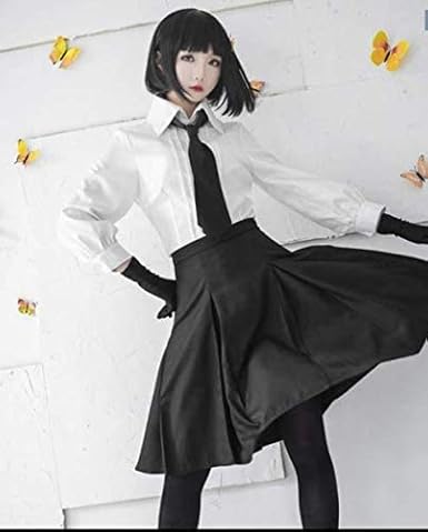Amazon 文豪ストレイドッグス 与謝野晶子 風 コスプレ衣装 ウィッグ追加可 コスプレ 仮装 通販