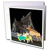 3dRose Sandy Mertens Halloween Designs - Dogs in