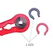 Ninery Ave Pliers+ Stainless Steel Coil Jig+Ceramic Tweezers