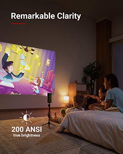 Anker Nebula Apollo, Wi-Fi Mini Projector, 200 ANSI Lumen Portable Projector, 6W Speaker, Movie Projector, 100 Inch… - Image 2