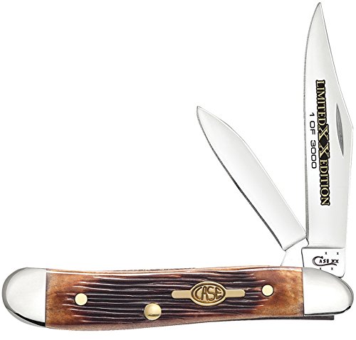 Click Here to See More Images Case Brown Bone Peanut Pocket Knife