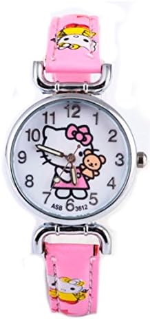Hello Kitty Girls Watches Light Pink Wristwatch Children Hellokitty Watch, HKW:23