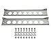Derale DER50023 Aluminum Single Cooler Mounting Brackets