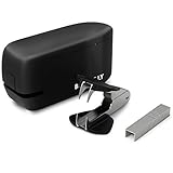 25 Sheet No-Jam Automatic Stapler by Bizarre.ly - Professional Heavy Duty Office Stapler with Precise Stapling Technology - Quiet, Compact and Cordless - Includes Free Staples and Warranty